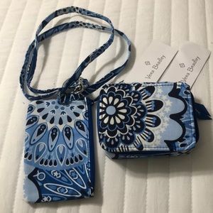 Vera Bradley Zip ID Lanyard & Pill Case